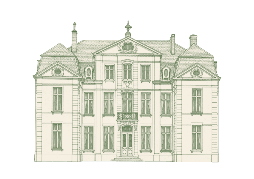 Kasteel van Crombrugghe in Evergem