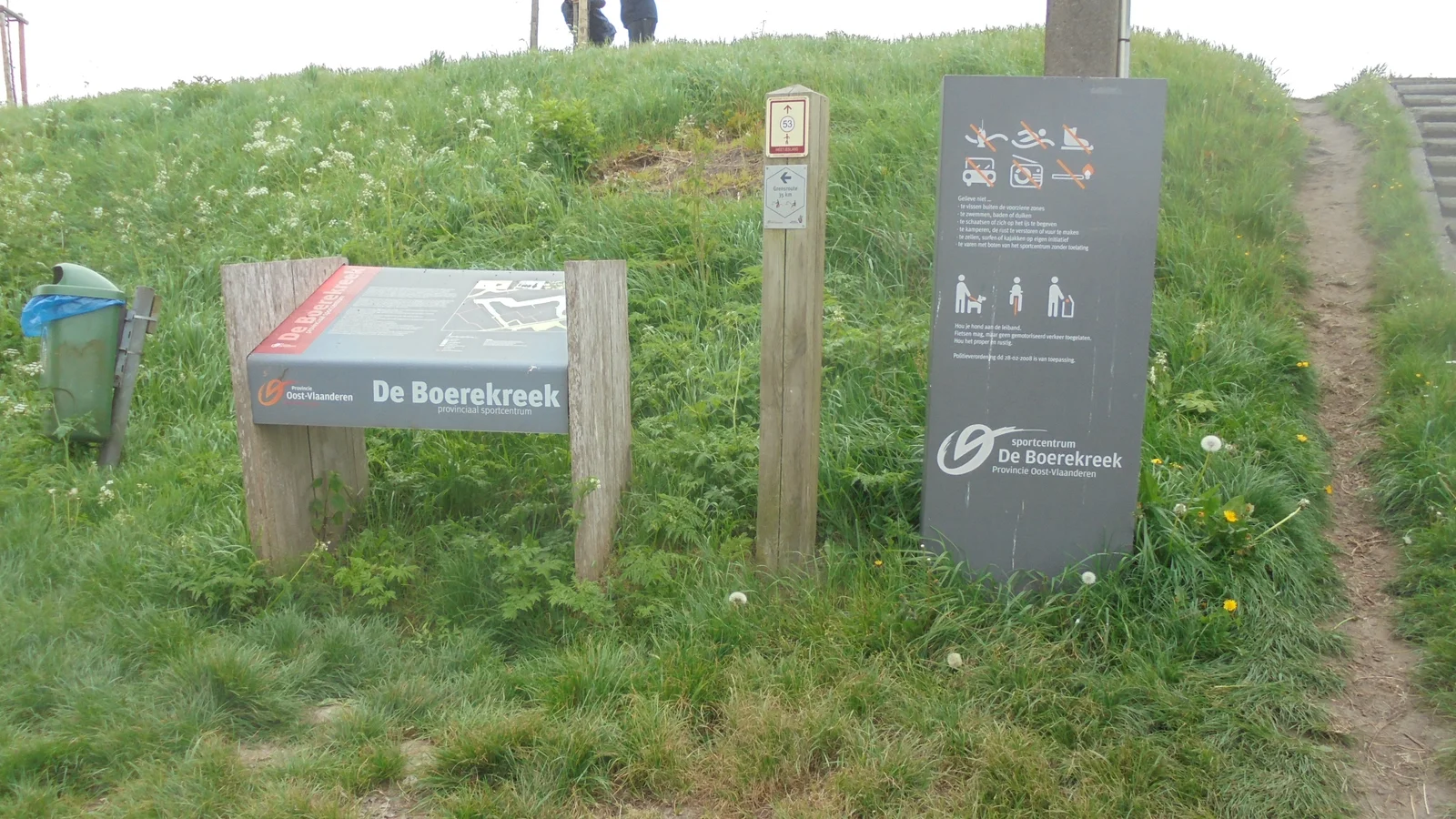 Boerekreek in Sint-Jan-in-Eremo: kreek, watersport en stilte
