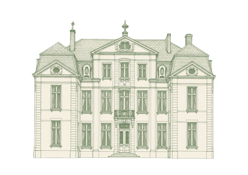 Kasteel van Crombrugghe in Evergem